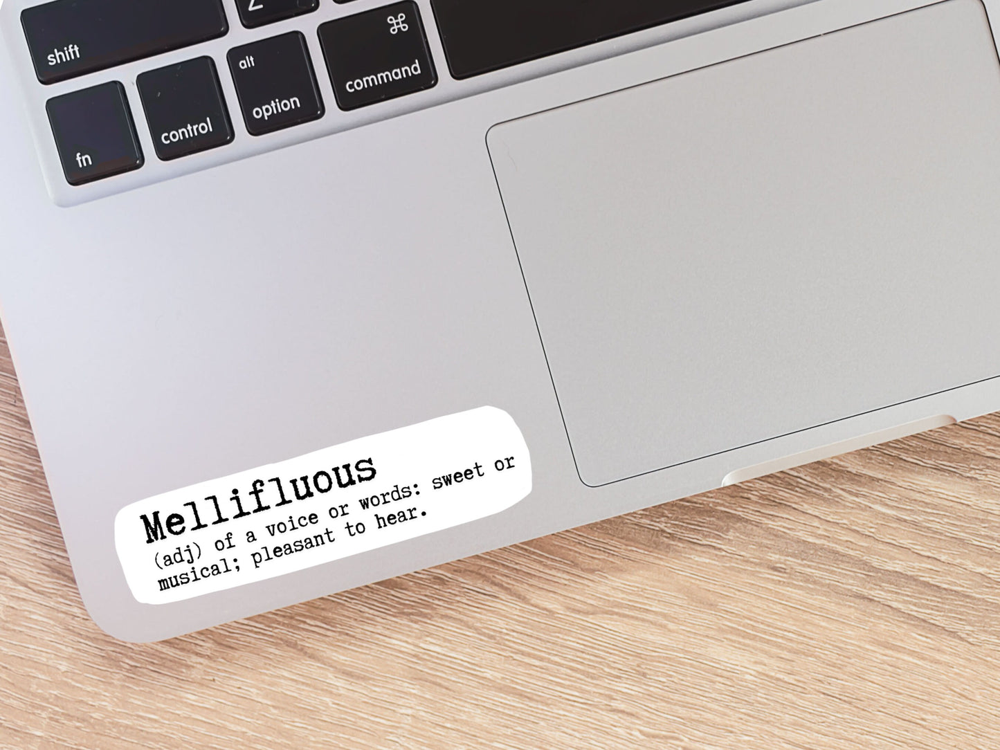 Mellifluous Definition Sticker | Dictionary Decal | Laptop Sticker