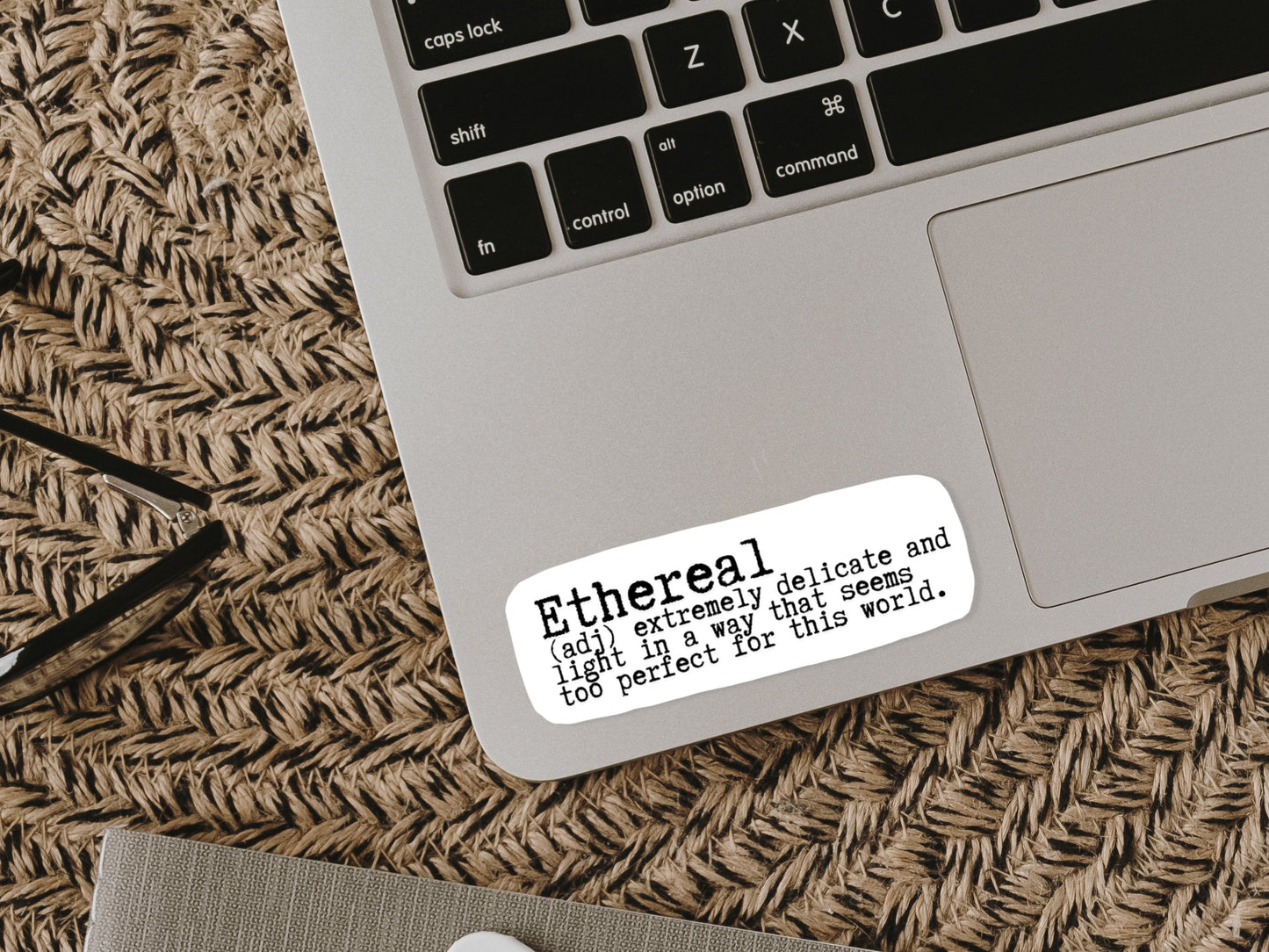 Ethereal Definition Sticker | Word Meaning Decal | Laptop Sticker
