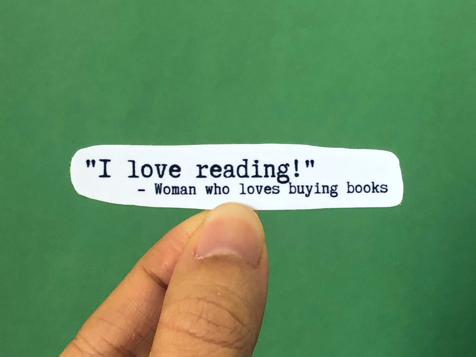 I Love Reading  Sticker | Reading Gifts | Book Laptop Sticker
