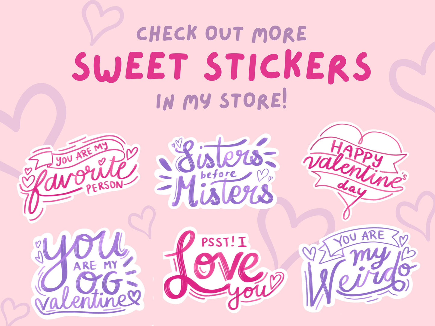 Hey I Love You Sticker Pack | Anniversary Gifts | Love Stickers