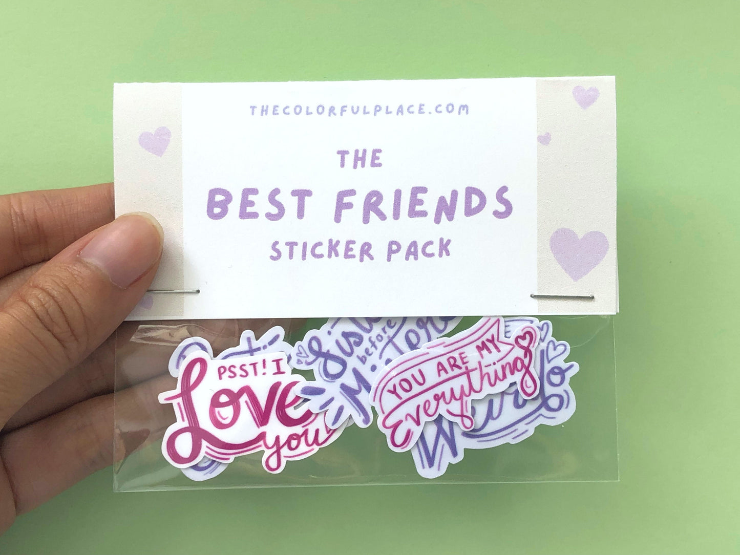 The Best Friends Sticker Pack | BFF Gifts | Bridesmaids Stickers | Bachelorette Gifts