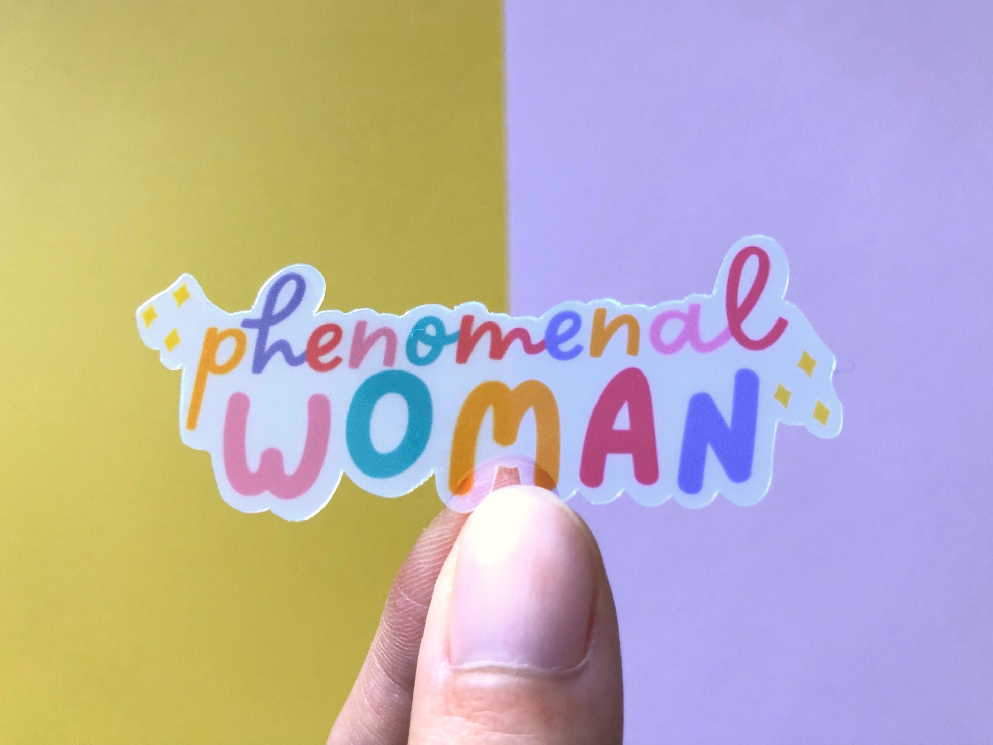 Phenomenal Woman Sticker | Feminist Sticker | Maya Angelou Sticker
