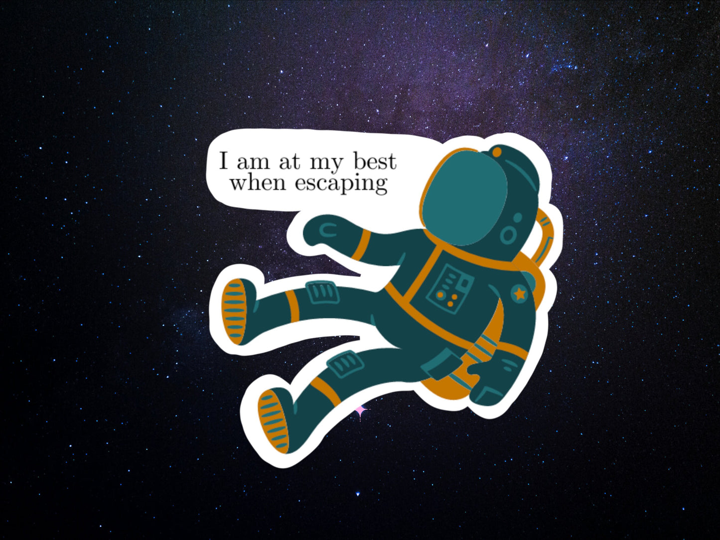 Station Eleven Quote Sticker | Bookish Gifts | Transparent Stickers