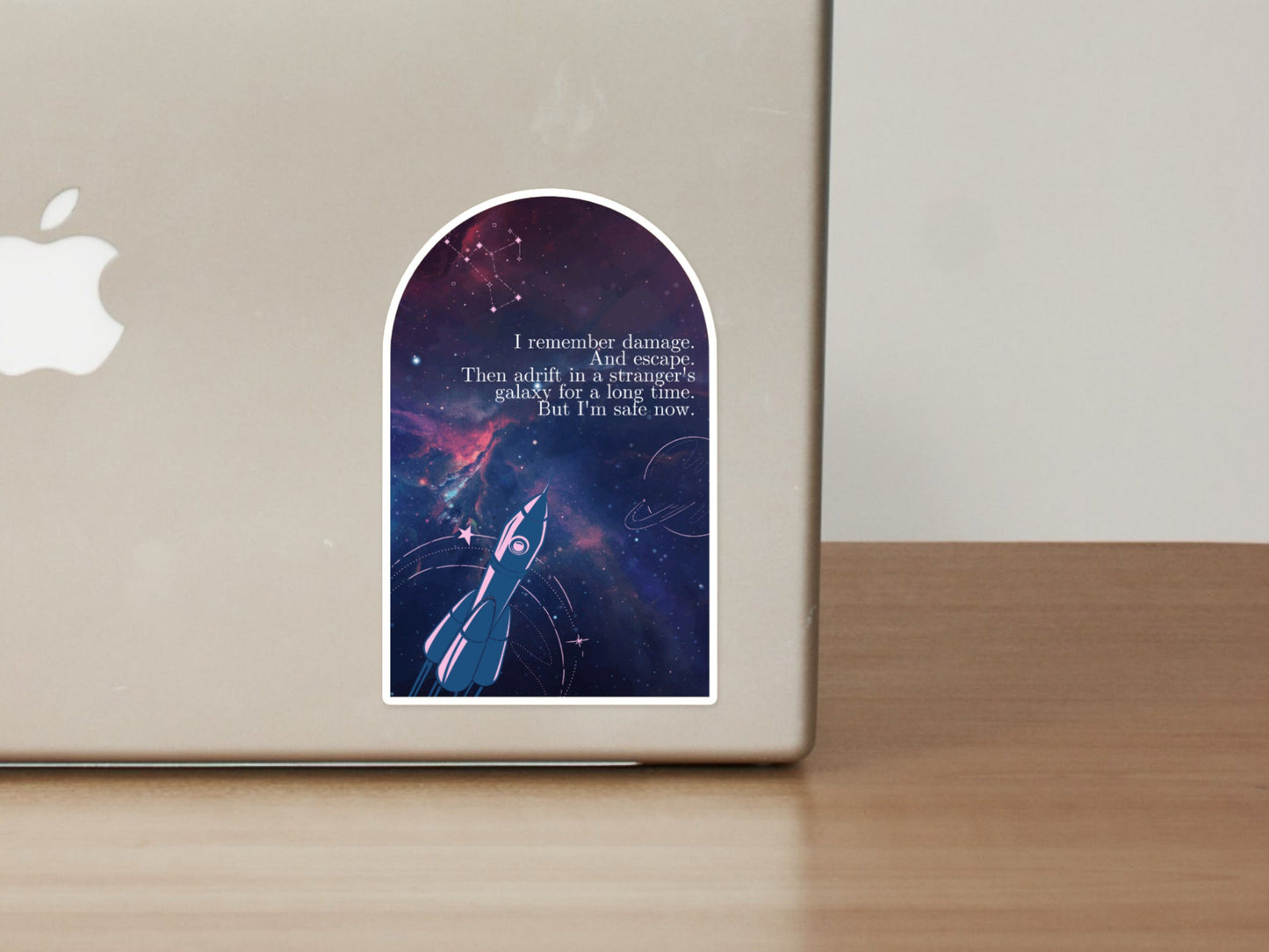 Station Eleven Sticker | Holographic Stickers | Bookish Gifts | Novel Stickers