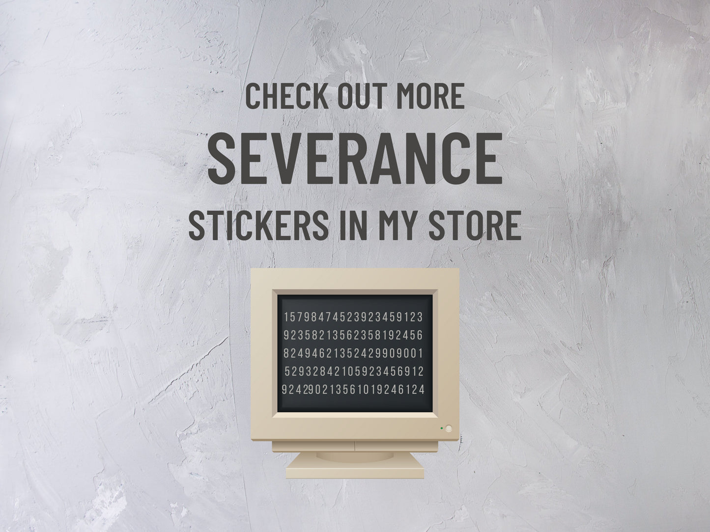 Severance Lousy Sticker Sticker | TV Lover Stickers | Sci Fi Gifts
