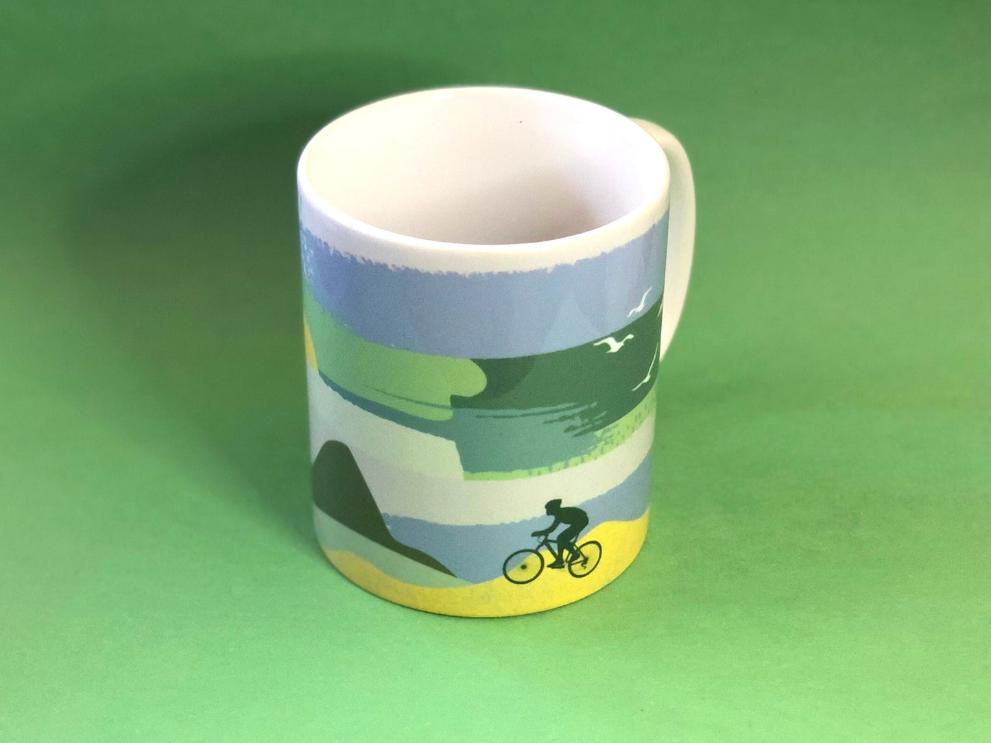 Colorful Cycling Mug | Cyclist Gifts | Bicycle Lover Gifts