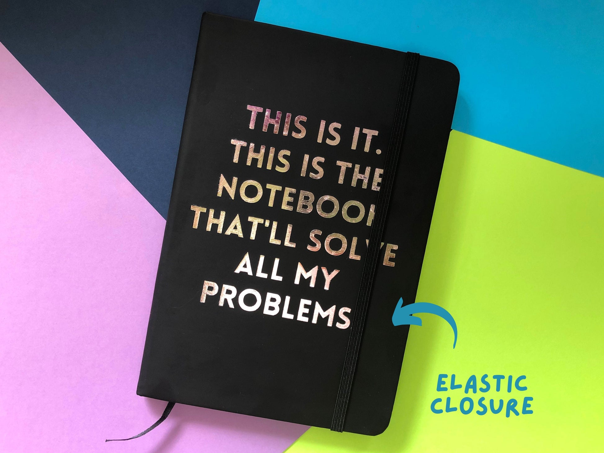 This Is The Notebook That'll Solve My Problems | Funny Notebooks | Fun Journals