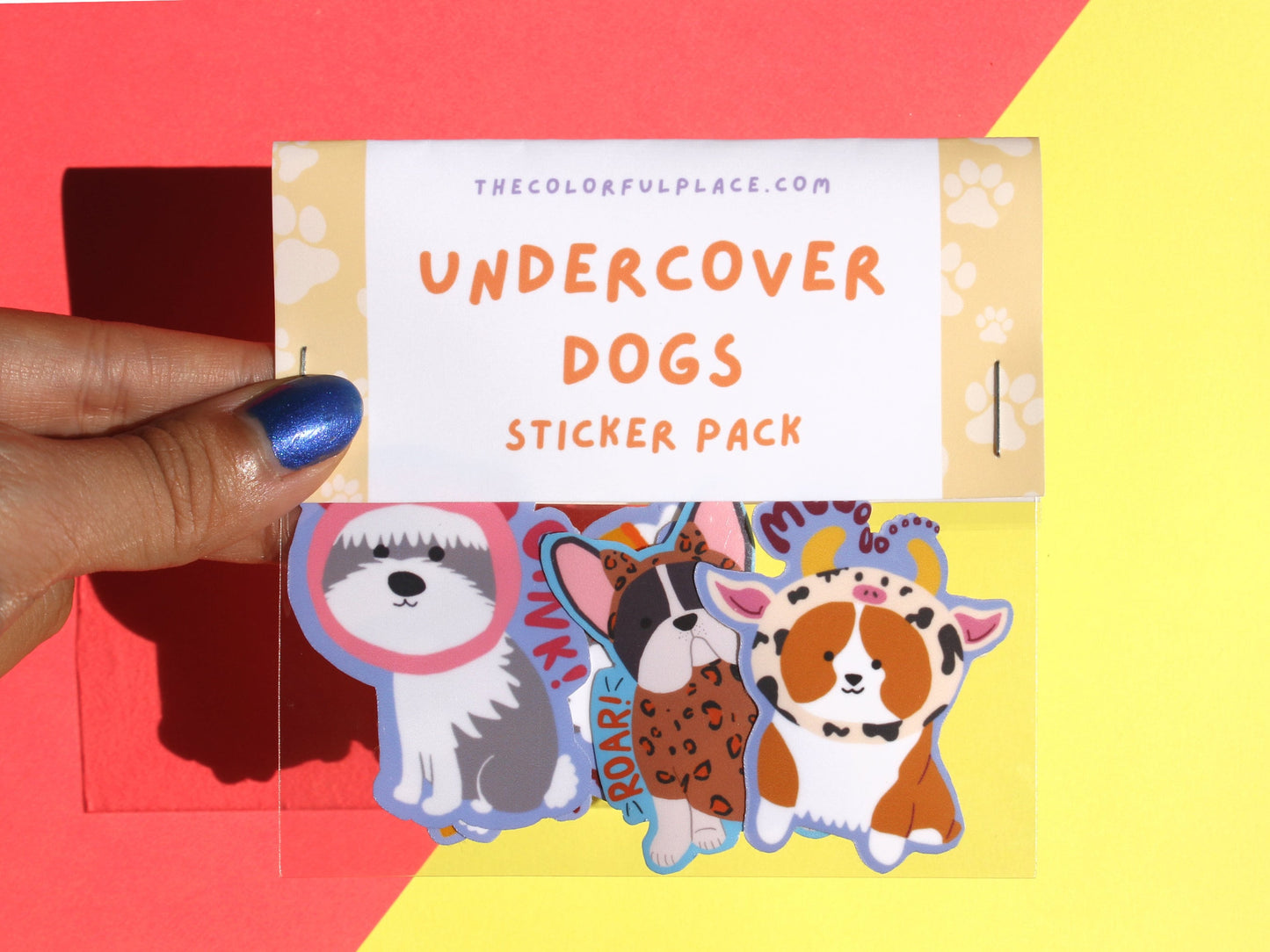 The Undercover Dogs Sticker Pack | Cute Dog Stickers