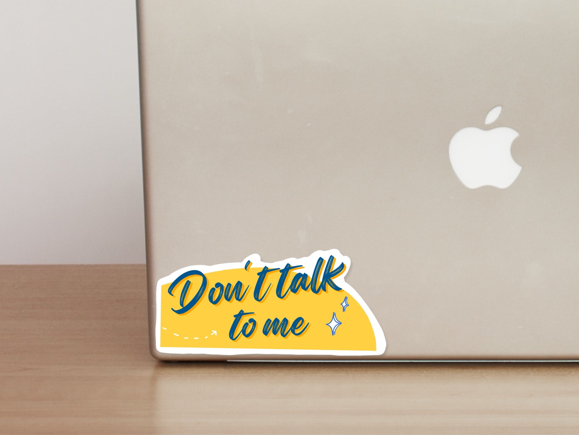 Don't Talk To Me Laptop Sticker | Funny Laptop Decal | Aesthetic Sticker