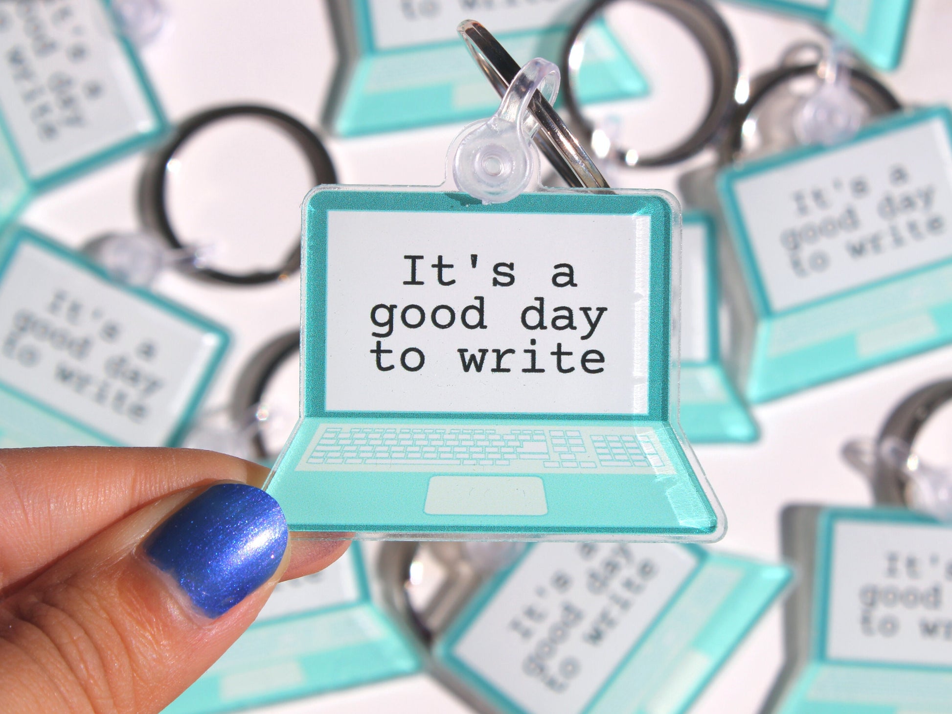 It's A Good Day To Write Keychain | Writer Gifts | Writing Motivation