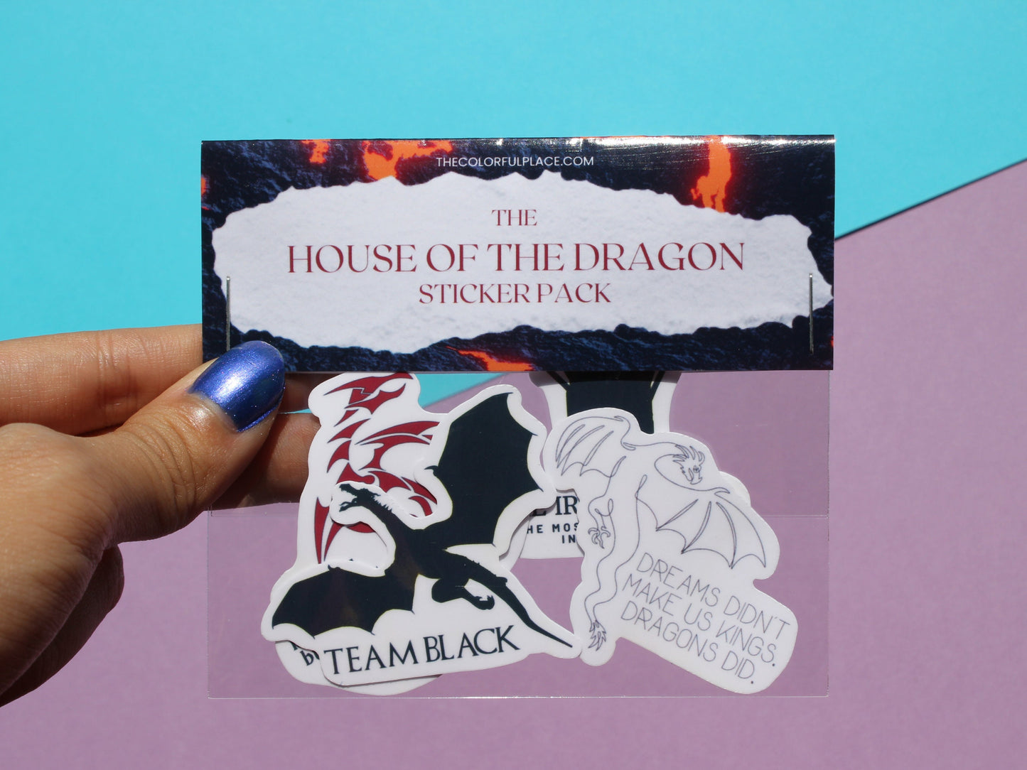 House of the Dragon Sticker Pack | House of the Dragon Gifts | Game of Thrones | Team Green
