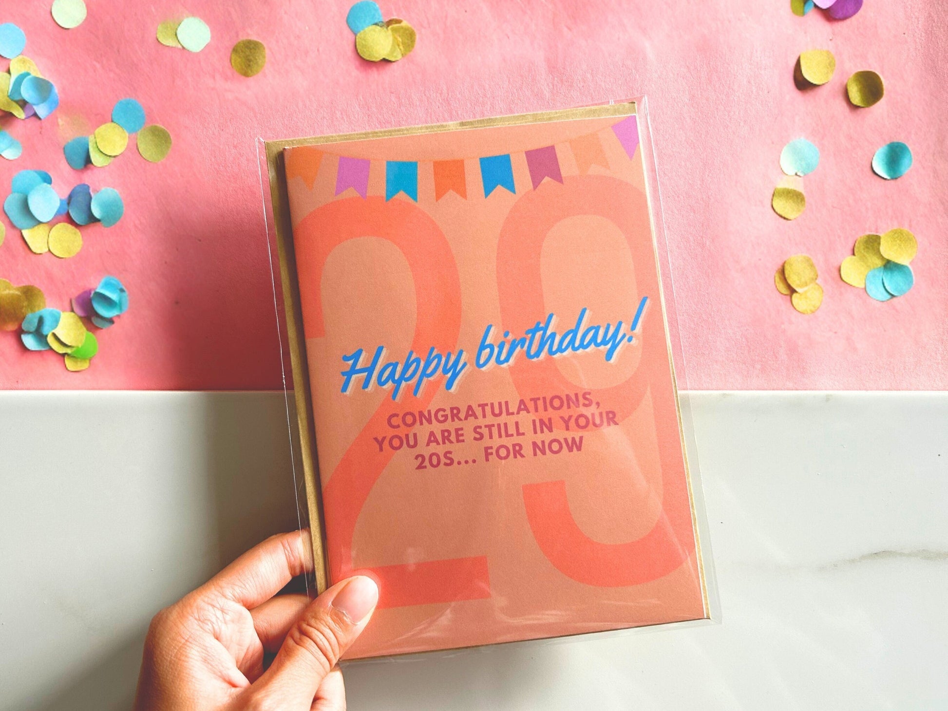 29th Birthday Card | Funny Birthday Card | 29 Birthday Gift | Almost 30 Card
