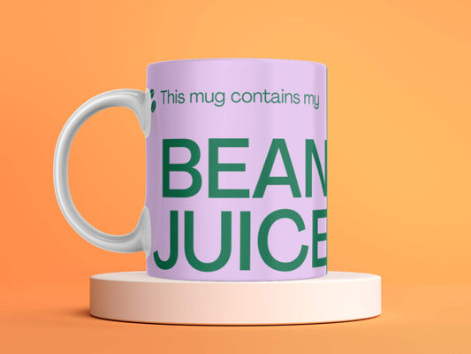 Bean Juice Mug | Coffee Lover Mug | Coffee Gifts | Funny Coffee Mugs | Cute Coffee Mugs