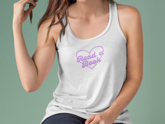 Read A Book Tank Top | Gifts for Writers, Writing Motivation Gift, Author Gift, Journalist Gift, Reading T-Shirt